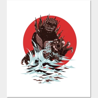 Ocean Godzilla. Posters and Art